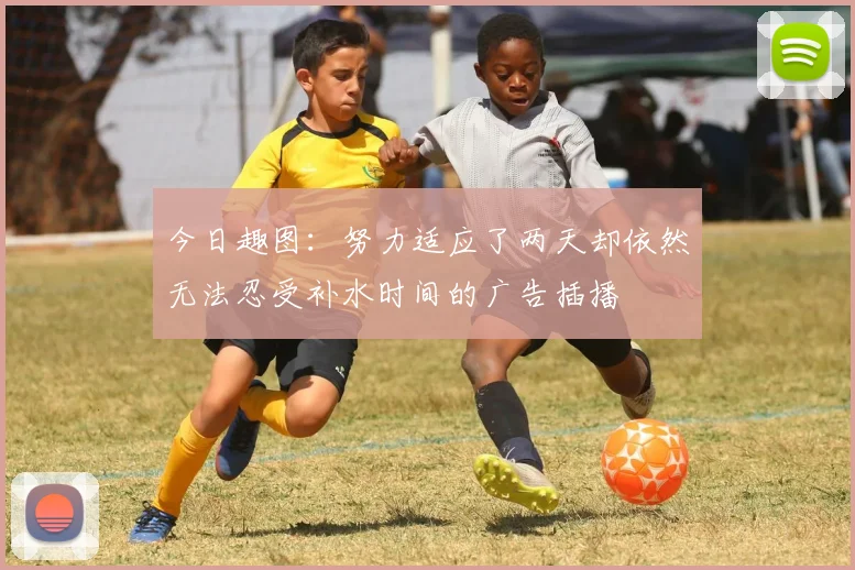 今日趣图：努力适应了两天却依然无法忍受补水时间的广告插播